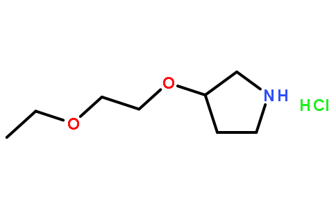 3-(2-Ethoxyethoxy)pyrrolidine hydrochloride