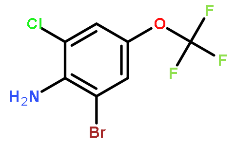 2-溴-6-氯-4-(三氟甲氧基)苯胺
