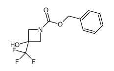 benzyl 3-hydroxy-3-(trifluoromethyl)azetidine-1-carboxylate