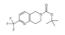 tert-butyl 2-(trifluoromethyl)-7,8-dihydro-5H-1,6-naphthyridine-6-carboxylate