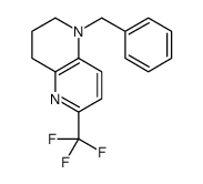 1-benzyl-6-(trifluoromethyl)-3,4-dihydro-2H-1,5-naphthyridine