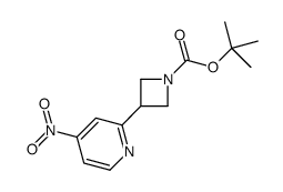 tert-butyl 3-(4-nitropyridin-2-yl)azetidine-1-carboxylate