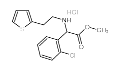 混旋Alpha-(2-噻吩乙胺基)(2-氯苯基)乙酸甲酯盐酸盐