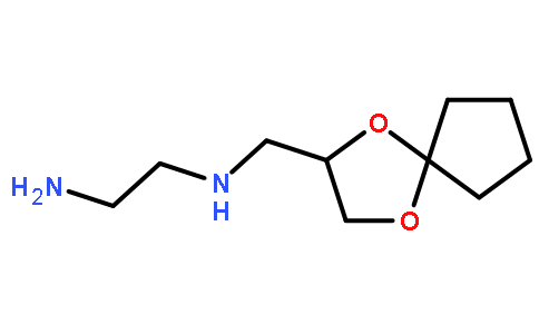 1,2-乙二胺,N1-(1,4-二氧杂螺[4.4]壬-2-基甲基)-