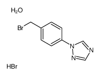 1-[4-(bromomethyl)phenyl]-1,2,4-triazole,hydrate,hydrobromide
