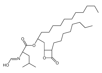 [(2S)-1-[(2S,3S)-3-octyl-4-oxooxetan-2-yl]tridecan-2-yl] (2S)-2-formamido-4-methylpentanoate