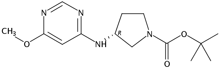 (R)-tert-Butyl 3-((6-methoxypyrimidin-4-yl)amino)pyrrolidine-1-carboxylate