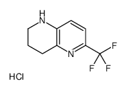 6-(trifluoromethyl)-1,2,3,4-tetrahydro-1,5-naphthyridine,hydrochloride