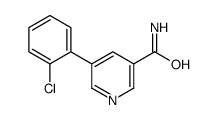 5-(2-chlorophenyl)pyridine-3-carboxamide