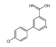 5-(4-chlorophenyl)pyridine-3-carboxamide