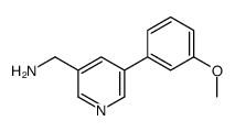 [5-(3-methoxyphenyl)pyridin-3-yl]methanamine