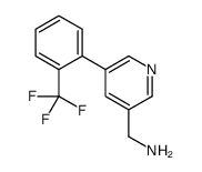 [5-[2-(trifluoromethyl)phenyl]pyridin-3-yl]methanamine