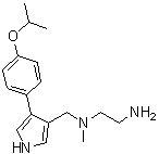 N1-甲基-N1-[[4-[4-(异丙氧基)苯基]-1H-吡咯-3-基]甲基]-1,2-乙二胺