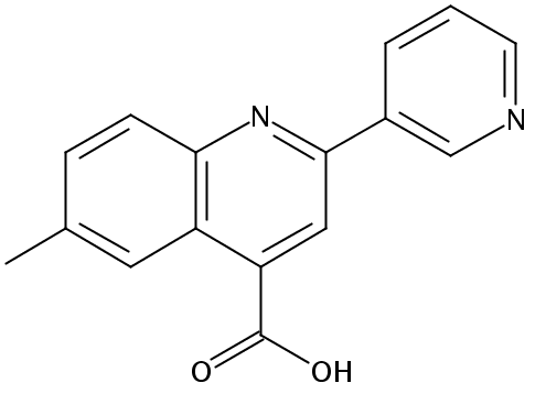 6-甲基-2-(3-吡啶基)喹啉-4-羧酸