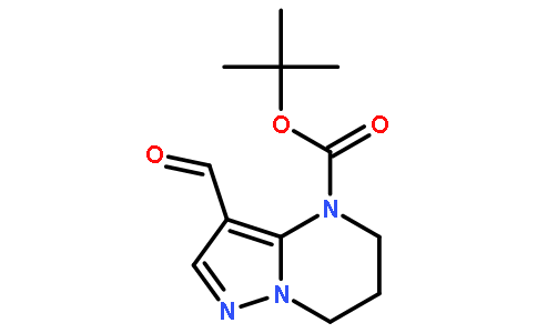 3-甲酰基-6,7-二氢吡唑并[1,5-a]嘧啶-4(5h)-羧酸叔丁酯