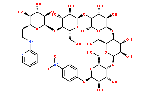 4-硝基-6`````-去氧-6`````-(2-吡啶氨基)-Α-D-五聚-(1→4)-葡萄吡喃糖