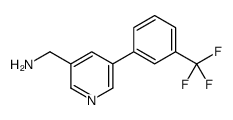 [5-[3-(trifluoromethyl)phenyl]pyridin-3-yl]methanamine