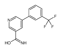 5-[3-(trifluoromethyl)phenyl]pyridine-3-carboxamide