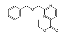 ethyl 2-(phenylmethoxymethyl)pyrimidine-4-carboxylate