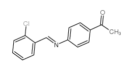 N-(2-氯苯亚甲基)-4-乙酰基苯胺