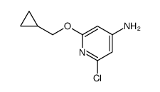 2-chloro-6-(cyclopropylmethoxy)pyridin-4-amine