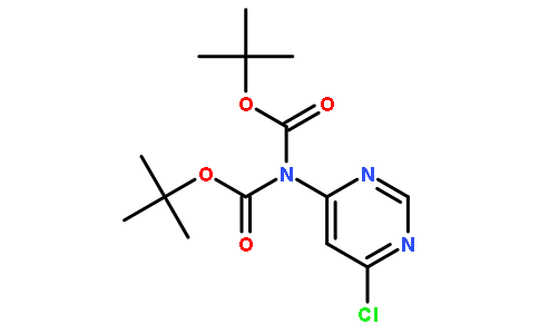 N,N-二-BOC-2-氨基-6-氯嘧啶