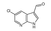 5-氯-1H-吡咯并[2,3-b]吡啶-3-羧醛