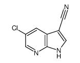 5-Chloro-1H-pyrrolo[2,3-b]pyridine-3-carbonitrile