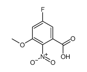 5-fluoro-3-methoxy-2-nitrobenzoic acid