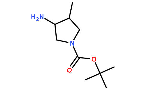 TERT-BUTYL TRANS-3-AMINO-4-METHYLPYRROLIDINE-1-CARBOXYLATE