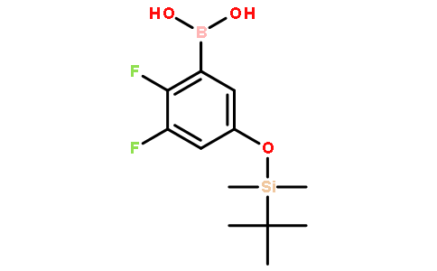 5-(叔丁基二甲基甲硅烷基氧基)-2,3-二氟苯硼酸