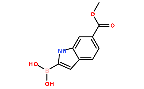 6-(甲氧基羰基)吲哚-2-硼酸