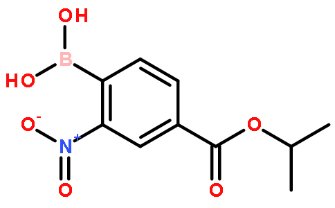 4-硼酸基-3-硝基苯甲酸1-异丙基酯