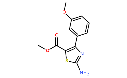 2-氨基-4-(3-甲氧基苯基)噻唑-5-羧酸甲酯