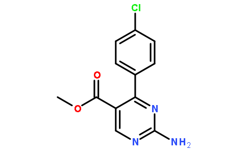 2-氨基-4-(4-氯苯基)-5-嘧啶羧酸甲酯