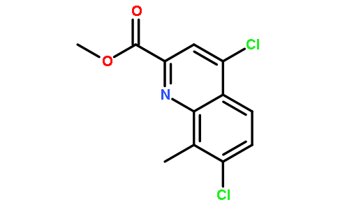 METHYL 4,7-DICHLORO-8-METHYLQUINOLINE-2-CARBOXYLATE