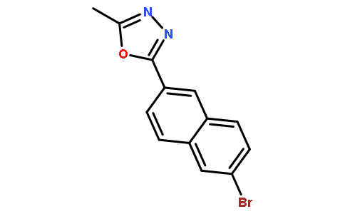 2-(6-溴萘-2-基)-5-甲基-1,3,4-噁二唑