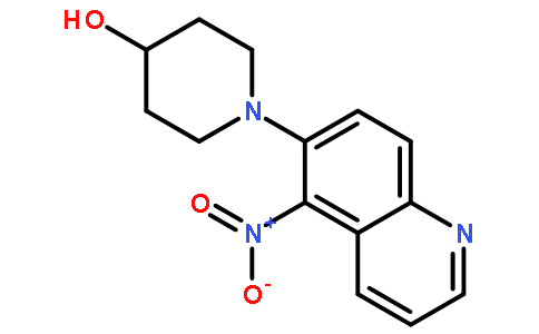 1-(5-硝基喹啉-6-基)哌啶-4-醇