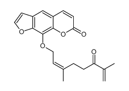 9-{[(2E)-3,7-Dimethyl-6-oxo-2,7-octadien-1-yl]oxy}-7H-furo[3,2-g] chromen-7-one
