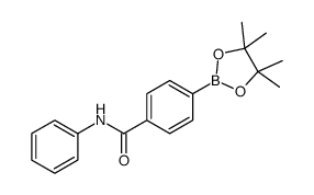 N-苯基-4-(4,4,5,5-四甲基-1,3,2-二噁硼烷-2-基)苯甲酰胺
