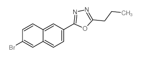 2-(6-Bromonaphthalen-2-yl)-5-propyl-1,3,4-oxadiazole