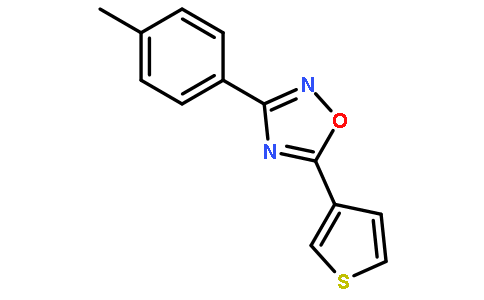 5-(噻吩-3-基)-3-对甲苯-1,2,4-噁二唑