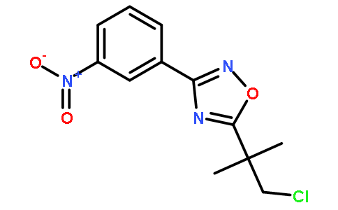 5-(1-氯-2-甲基丙烷-2-基)-3-(3-硝基苯基)-1,2,4-噁二唑
