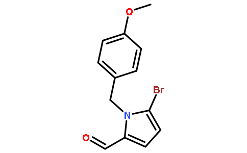 5-溴-1-(4-甲氧基苄基)吡咯-2-甲醛
