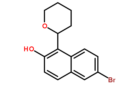 6-溴-1-(四氢吡喃-2-基)萘-2-醇