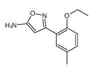 5-Isoxazolamine,3-(2-ethoxy-5-methylphenyl)-(9CI)
