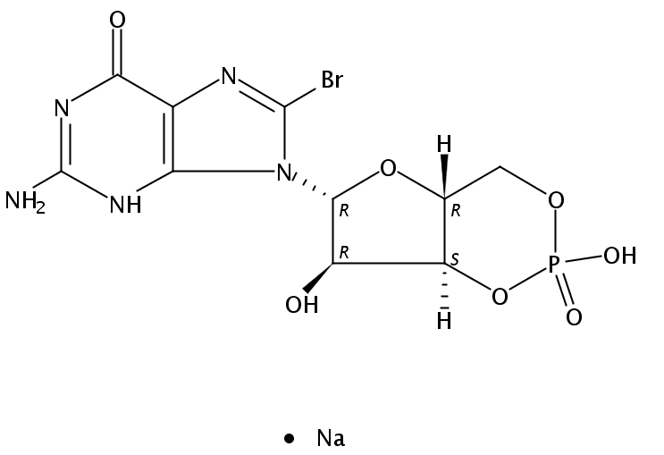 8-溴鸟苷3,5-环磷酸钠盐