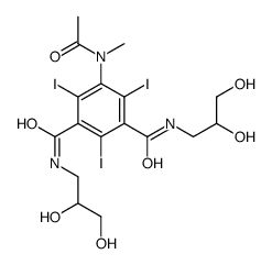 5-[acetyl(methyl)amino]-1-N,3-N-bis(2,3-dihydroxypropyl)-2,4,6-triiodobenzene-1,3-dicarboxamide