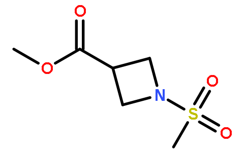 1-(甲磺酰基)-3-氮杂环丁烷甲酸甲酯