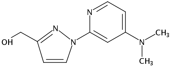 (1-(4-(Dimethylamino)pyridin-2-yl)-1H-pyrazol-3-yl)methanol